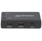 Manhattan - HDMI Splitter - 4 ports 4K 30Hz