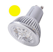 Elix - Lampe LED GU10 4x1W 3000K jaune