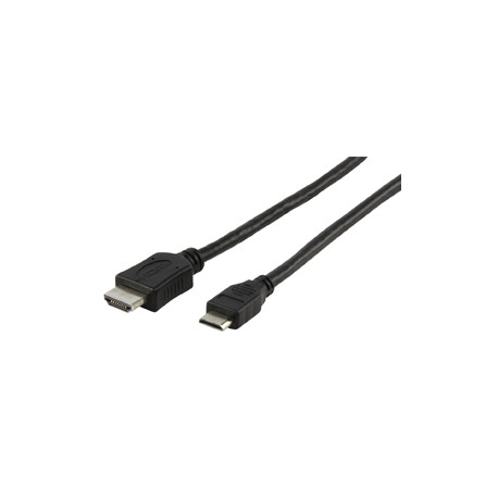 HDMI cable + Ethernet male/male Mini - 3m