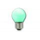 Elix - Lampe Led Boule 1W - E27 - Vert
