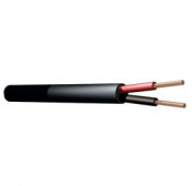 Cable Haut-Parleur 2 x 2.5mm 25A 100V - Noir
