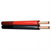 Cable 2x 1.5mm 15A rouge/noir