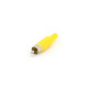 Fiche male phono RCA jaune