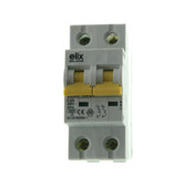 Elix - Automatic Double Pole Circuit Breaker 25A