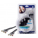 Cable HQ Audio - Video Stereo 2.5m - 3xRCA male/3xRCA male