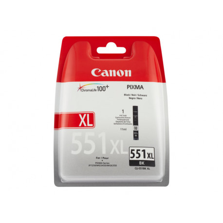 CANON INKJET CLI-551XL BK Black XL Cartridge