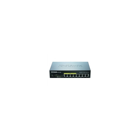 D-Link Switch DGS-1008P 8 ports 10/100/1K - 4x PoE Desktop