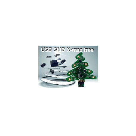 MK183 - Smd-kerstboom met USB-aansluiting
