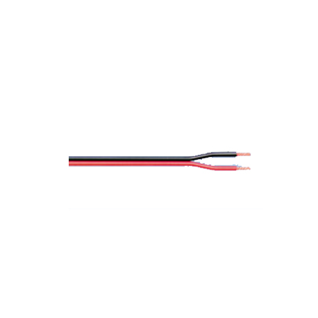 Rouleau Cable HP 2 x 0.75 Rouge -Noir 10m