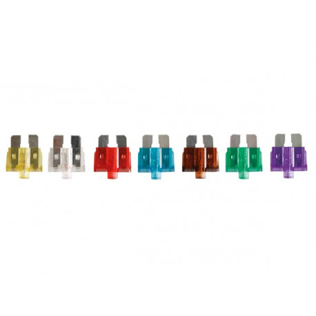 10-Piece car fuse set with indicator light set