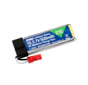 E-flite 500mAh 1-Cell 3.7V 25C LiPo