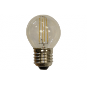Ampoule LED à filament - Ping-pong G45 - E27 - 3W - 3200K