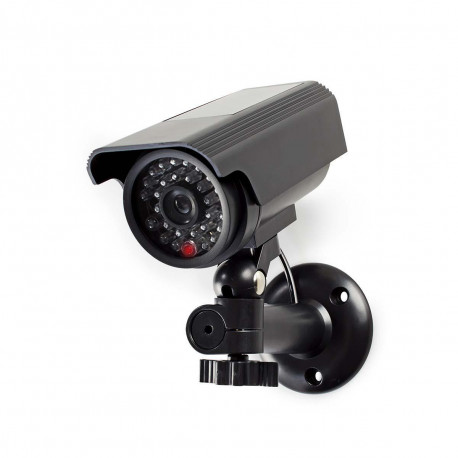 CCTV Dummy Beveiligingscamera met Zonnepaneel en IR LEDs