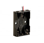 Battery holder for 3 x AAA-cell (R03)