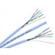 Cable F/UTP- CAT6- Eca CPR Blindé - 4 paires - 305m