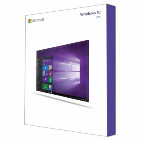 OEM Microsoft Windows 10 Pro DVD - 64 Bit - FR