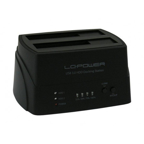 LC-POWER DOCK-U3-III Docking Station USB 3.0 Cloning Backup