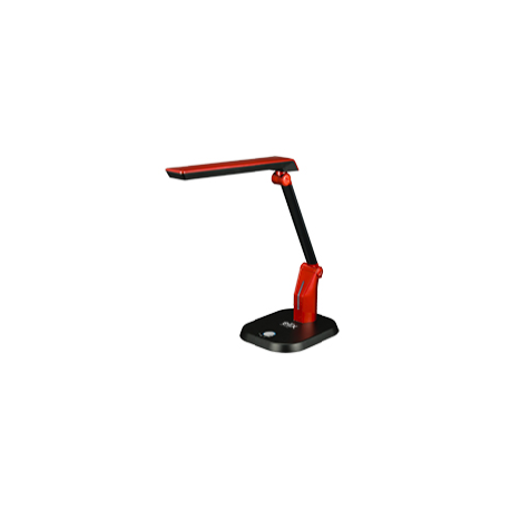 Elix - Bureaulamp LED 8W + Dimmer - Rood