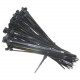 Ligatures/Colsons pour câbles 4.8mmx250mm Noir 100 pièces
