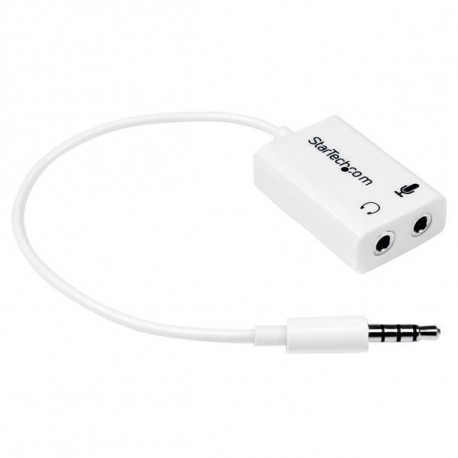 StarTech Adaptateur pour casque Mini-jack 3.5mm 1x (M)2x (F)