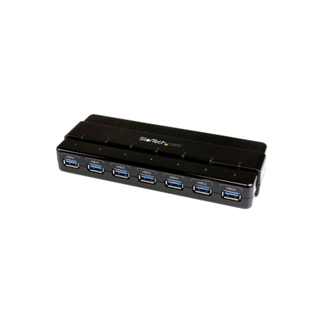 StarTech 7 Port SuperSpeed USB 3.0 Hub with Power Adapter