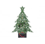 WSSA100B - Blauwe LED Kerstboom & aan/uit schakelaar