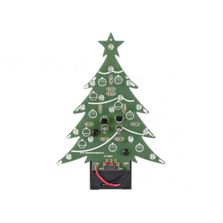 WSSA100B - Blue LED Christmas Tree & on/off switch