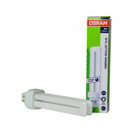 Osram Dulux D/E 18W 840 Blanc Chaud