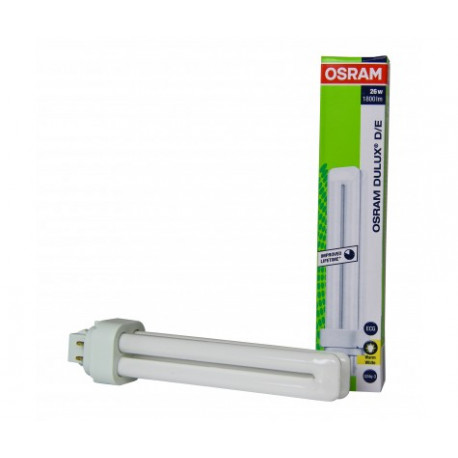 Osram Dulux D/E 26W 830 Blanc Chaud