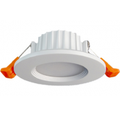 Armature plafond LED Ø 90mm - 5W - 4000 -Rond - Blanc Froid