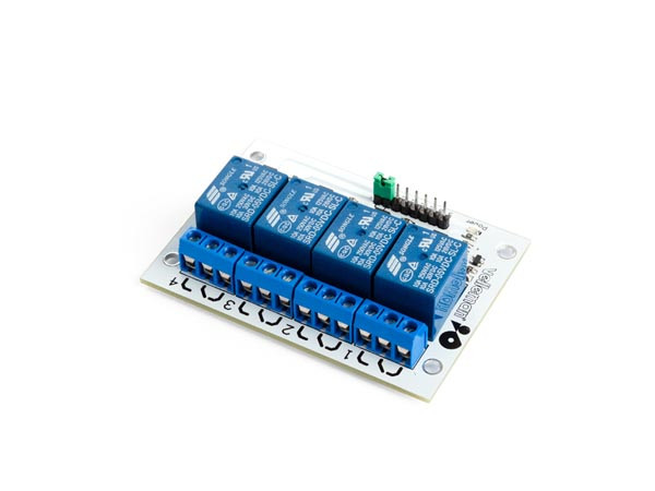 4 Channel Relay Module - Accessoires Arduino - Online purchase Belgium ...