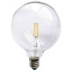 Ampoule LED à filament - G125 - E27 - 4W - 3200K