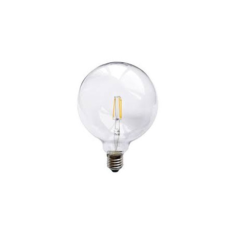 Ampoule LED à filament - G125 - E27 - 4W - 3200K