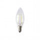 Ampoule LED à filament - Bougie C35 - E14 - 3W - 3200K