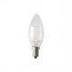 Ampoule LED à filament - Bougie C35 - E14 - 3W - 3200K