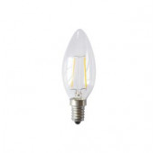 Ampoule LED à filament - Bougie C35 - E14 - 3W - 3200K