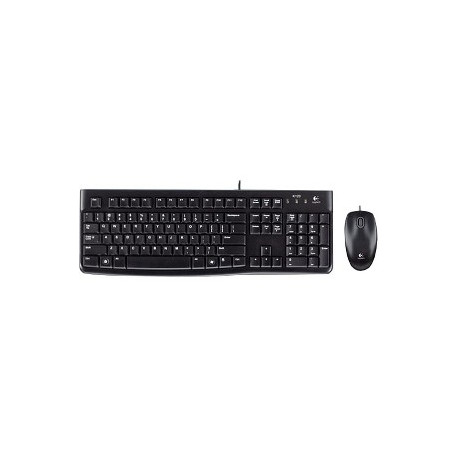 Logitech MK120 Keyboard & Mouse - USB English (UK)