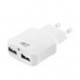 USB Charger 2 Ports 2.4 A White 12W