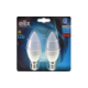 Ampoule LED - Bougie C35 - E14 - 4W - 4000K - 2 pcs