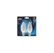 Ampoule LED - Bougie C35 - E14 - 4W - 4000K - 2 pcs