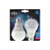 Ampoule LED SMD - A60 boule - E27 - 10W - 4000K - 2 pcs