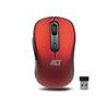 ACT AC5135 - Mouse USB nano - 2.4 GHz Red