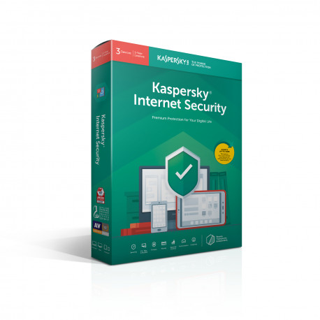 Kaspersky Internet Security 3 Users - 1 Year