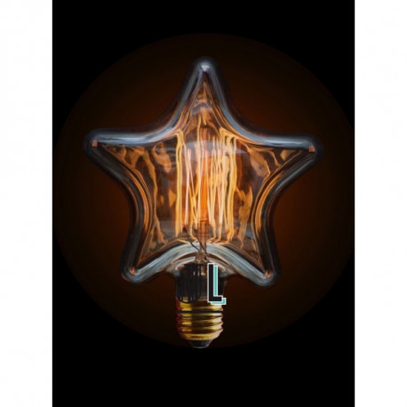 Jurassic Light - STAR- Ampoule Vintage E27 240 Lumen