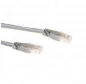 Cable U-UTP (non blinde) - Categorie 6A- 0.5M - Gris