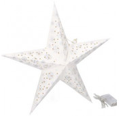 Grundig - Christmas Paper Star 10 LED Warm White