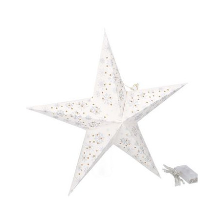 Grundig - Christmas Paper Star 10 LED Warm White
