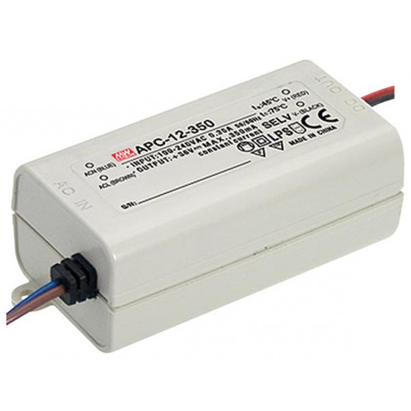 CONSTANT CURRENT Led Driver - Single Output - 350 mA - 12 W