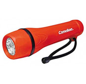 Camelion - Zaklamp 1xLED+2x D Zinkchloride - 45 Lm - Rood