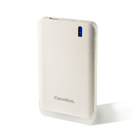 Camelion - Portable - PowerBank- 6000mAh - White